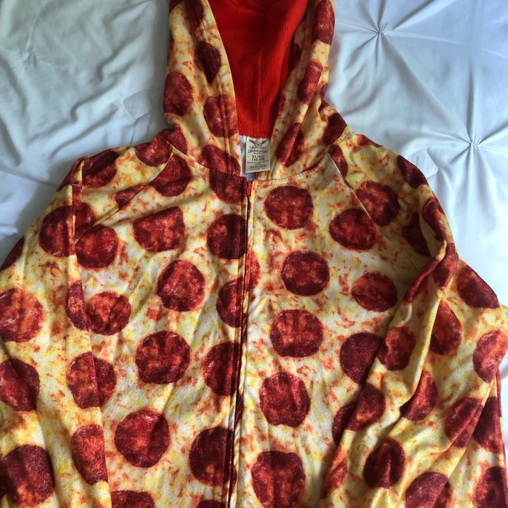 Faded Glory Pepperoni Pizza Onesie